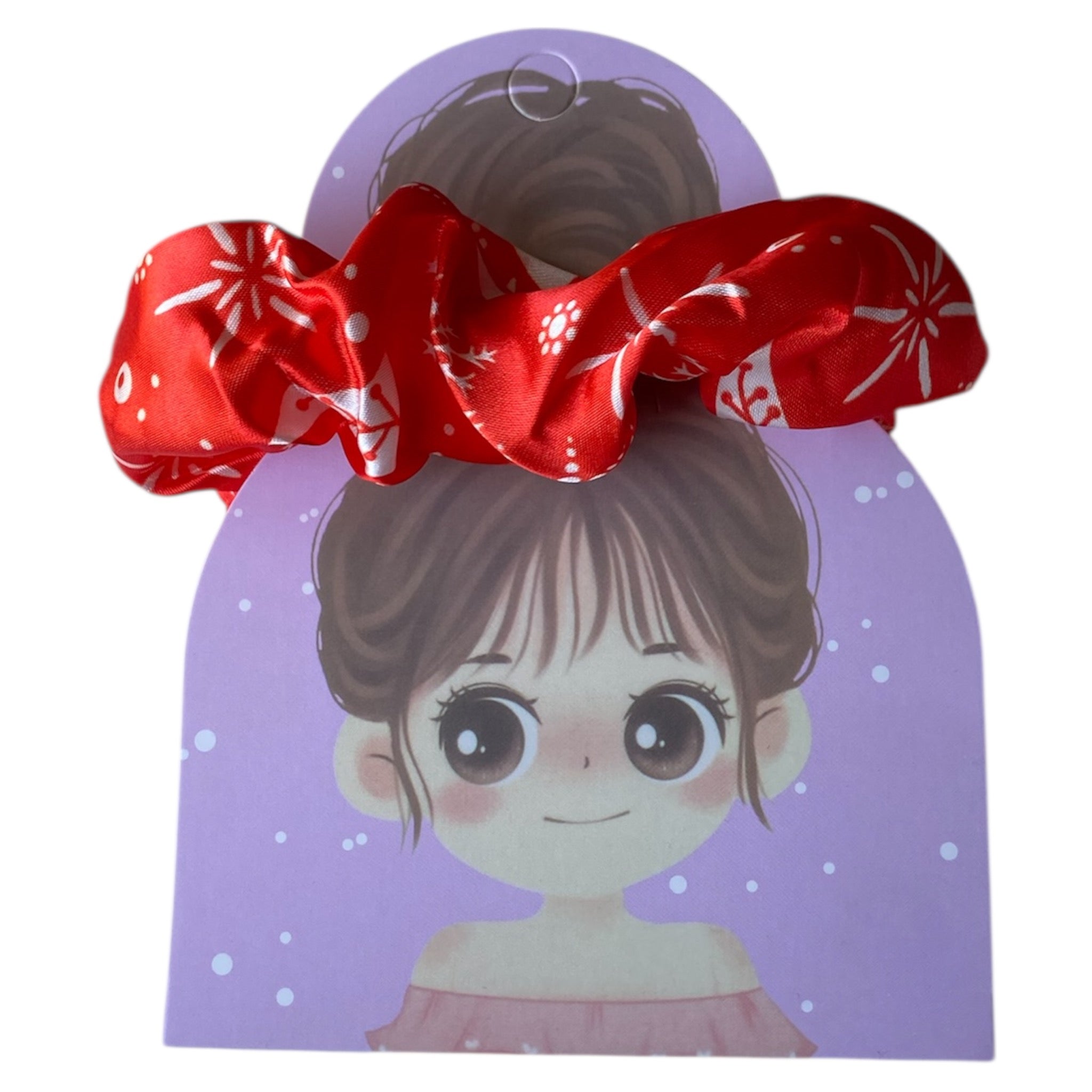 #Chouchou en Satin Rouge  | ÉLÉGANCE# - #UNIQUE SCRUNCHEE#