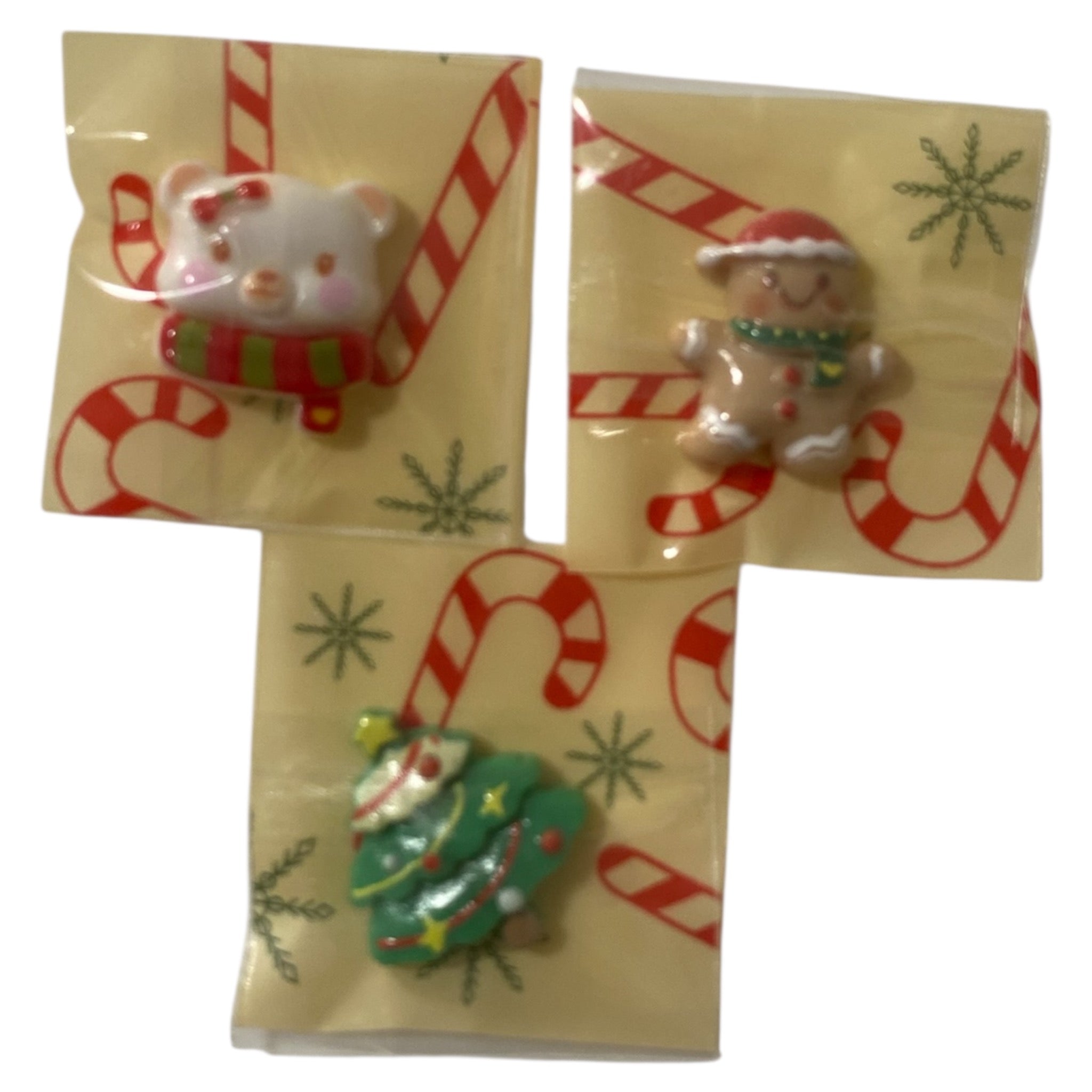 Lot de 3 Aimants Décoratifs de Noël | Ambiance Festive