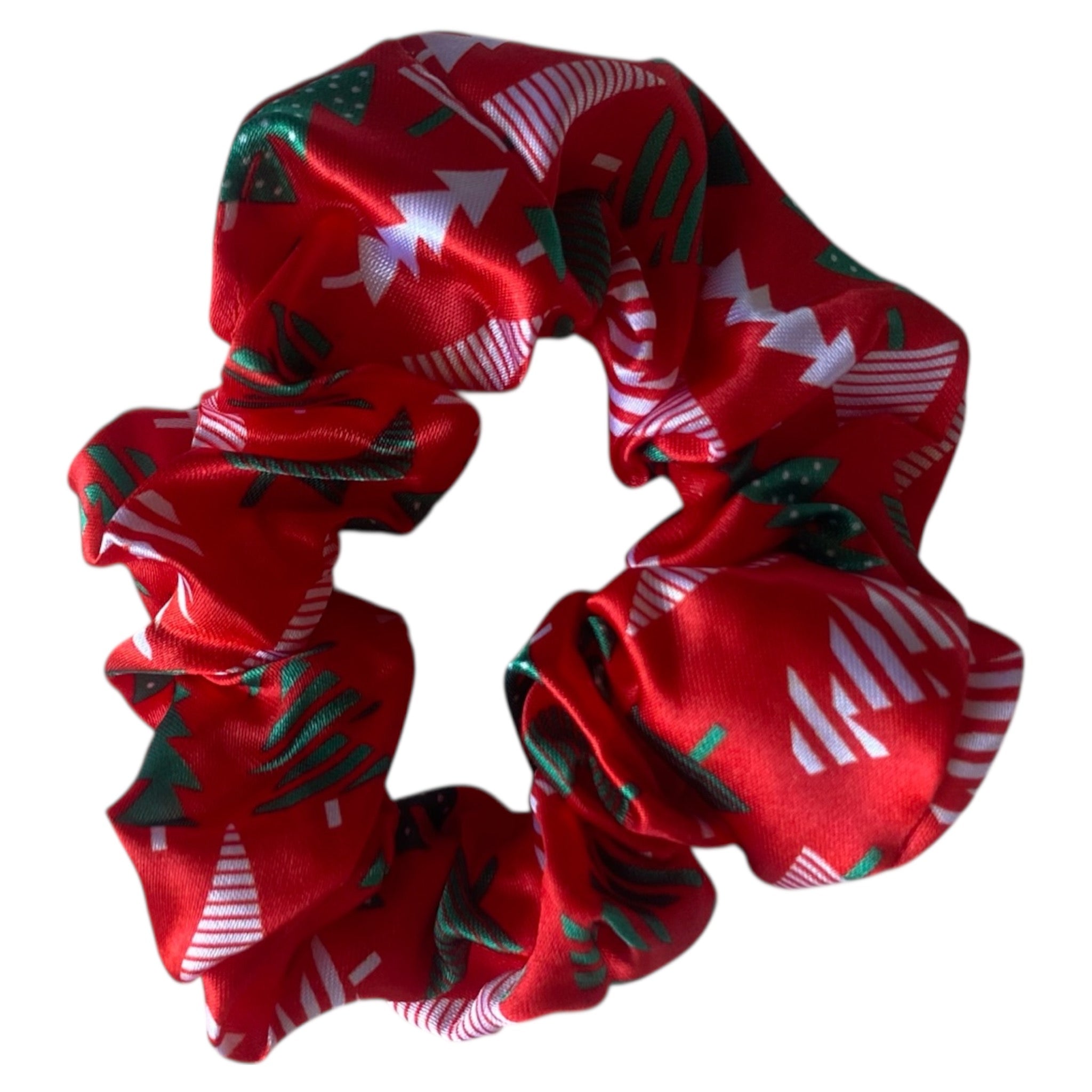 Chouchou en Satin Rouge | SAPIN